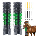 Livestock Scratch Brush for Cattle, Horses, Goats, Cow, Durable Scratching Brush, Massage Grooming Tool for Healthy Coat
