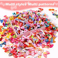 Senniea 100PCS Cute Puppy Dog Small Bowknot Hair Bows,Yorkie Doggie Bows with Rubber Band Pet Grooming Bows Dog Hair Costume Accessories for Small Dog