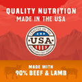 Stella & Chewy's Wild Red Jerky Nuggets - 90% Protein-Rich Beef & Lamb Dog Treats - Grain-Free Training Rewards for All Breeds - Made in USA - 6 oz Bag