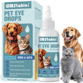 Pet Eye Drops for Dogs & Cats – Soothe Eye Infections,Allergies, Relieve Dogs Cats Dry Eyes Pink Eyes,Eye Wash for Pet Cleaning,Tear Stain Remover,Safe & Gentle Formula for All Animals (100ML)