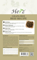 Herz Air-Dried Dog Food – New Zealand Grass-Fed Beef Recipe 2 lb, Single Pure-Meat, Grain Free, All Natural, High Protein, Limited Ingredients