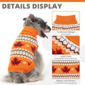 KOOLTAIL Cable Knit Dog Sweater Turtleneck, Cold Weather Pullover Classic Knitwear, Thick Warm Winter Pet Clothes, Fall 