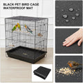 Wiojtry Under Pet Cage Mat for Bird Cages, Dog Kennels, Reptile Aquariums, Dog Kennels, Water-Resistant Pad for Hard Floors and Surfaces (X-Large)