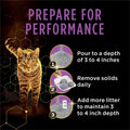 Purina Tidy Cats Performance Plus Tidy Feet Cat Litter, Scented Low Tracking Clumping Multi-Cat Odor Control with Clean Linen Scent, 22 lb. Box