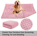 Msicyness Dog Blanket,Soft Fuzzy Blankets for Puppy, Small,Medium,Large,X-Large Premium Fluffy Blankets Plush Fleece Throw Dog Bed, Couch, Sofa, Reversible Travel Warm Covers