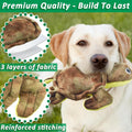 LECHONG Stuffed Animal Dog Toys, 5 Pack Tough Squeaky Dog Toys, Plush Toys Assortment, Great Value Pet Toys Bundle, Woodland Series Chew Toys for Large Medium and Small Dogs Puppy Pet Toys