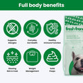 Air-Dried Dog Food for French Bulldogs - 2lb - Salmon, Superfoods, Probiotics - Hypoallergenic & Grain-Free