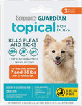 Sergeant's Guardian Flea & Tick Topical Dogs 7-33 lbs, 3-Month