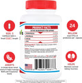 Azovast Plus Kidney Probiotic Supplement for Dogs Cats -24 Billion CFU- NO Refrigeration Required, Help Support Kidney Function, CKD, Manage Renal Toxins, Renal Kidney Support for Pet(U.S.A)(120 Caps)