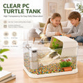 Baby Turtle Tank Starter Kit with UVA/UVB Lamp and Water Filter