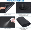 LWFCOEE Horse Stall Mat 4x6 Ft Large Horse Stable Mat Absorbent Non-Slip Washable Floor Mat for Horses Livestock Stables