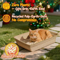9-Pack Disposable Litter Boxes for Cats: Leak-Proof 3/6/9/20/32 Odor Control Tray for Kittens Rabbits Travel Indoor Easy to Dispose of