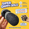 Super-Grippy, Comfortable Sole Dog Summer Shoes for Hot Pavement