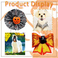 PET SHOW Holiday Dog Bowties Flowers for Small Dogs Slide on Collar