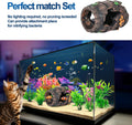 CousDUoBe Fish Broken Barrel Decor Fish Tank Decorations Betta Fish Tank Accessories,Starfish Barrel x 1pc, Aquarium Pla