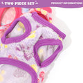 2 Pack Dog Sweaters for Small Dogs Girl Boy Winter Fleece Dogs Clothes Cute Warm Puppy Sweater Chihuahua Teacup Dog Clothes Pet Outfit Pink Blue (Purple, XXX-Small(for 0.8-1.5lb))