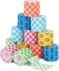 Vet Wrap Self Adhering Bandage Wrap Cohesive Bandage Multi-Function Wrap Tape for Dogs Cats Horses Birds Animals Non-Wov