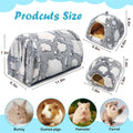 3PCS Guinea Pig Tunnel Set Washable Guinea Pig Houses and Hideouts Cozy Soft Small Animals Hideout Tubes for Hamster Chi