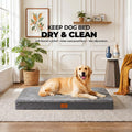 Dog Bed Covers Replacement Washable, Soft Removable Cover Zippered for Pets