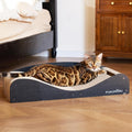 FUKUMARU Cardboard Cat Scratcher Bed, Extra Large 29.1 Inch Cat Scratch Pad