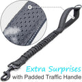 Bungee Dog Leash Extender, 21" Shock Absorbing Leash Extension