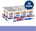 Hill's Prescription Diet i/d Low Fat Digestive Care Wet Dog Food, Chicken, 13 oz. Cans, 12-Pack