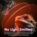 Briignite Ceramic Heat Emitter for Reptiles, 2 Pack 100W Heat Lamp Bulb