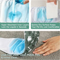wegreeco Washable Male Dog Belly Band (Stylish Pattern) - Pack of 3 - Dog Diapers Male - Washable Male Dog Belly Wrap (B