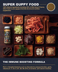 Ultra Fresh Royal Guppy Mignon Pellet, All Natural Guppy Food, Sword Prawns, Spirulina, Highly Nutritious, for Cleaner W