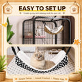 Jetec 2 Pack Cat Hammock for Cage