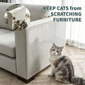 Anti Cat Scratch Furniture Protector,Thicken Vinyl 160" x 12.4"