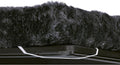 MidWest Homes for Pets QuietTime XXS Dog Bed - Gray Faux Fur Bolster, Ultra-Soft and Machine Washable, Fits 18-Inch Crat
