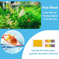 Fish Tank Cleaning Tools, 6 pcs Aquarium Cleaning Tools, Feeder Tools Kit, Aquarium Plants Cleaner, Algae Scraper for Gl