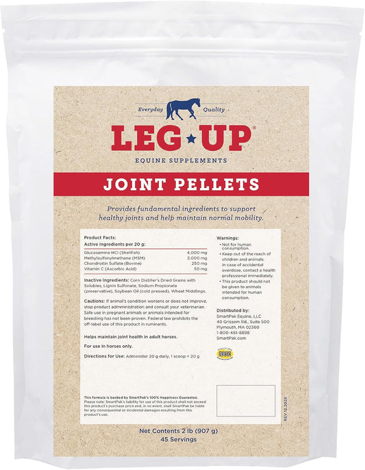 SmartEquine Leg Up Joint Pellets, 2 lb, 45 Servings