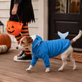 PUMYPOREITY Shark Hoodie for Dogs Warm Fleece Halloween Costume