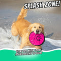 Hyper Pet Flippy Flopper 9" Flying Disc Soft Dog Toy, Floats in Water & Safe on Teeth, for All Breeds, Pack of 2 (Colors May Vary)
