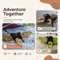3 Pack Bearded Dragon Leash and Harness Set (S, M, L) - Growth Pack Protective Reptile Walking Rope for Outdoor Sunbathi