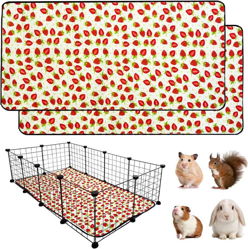 2 Pack Guinea Pig Cage Liners, 24