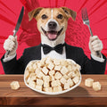 Just Try 7.05 oz Freeze Dried Chicken Cat & Dog Treats Food Topper Raw Single Ingredient High Protein Grain Free Healthy Dog Training Treats