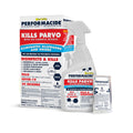 PERFORMACIDE No-Rinse Disinfectant / Deodorizer for Pet Surfaces | Kills Parvovirus, Ringworm, Feline Calicivirus, Avian Influenza (Bird Flu) Eco Friendly, Naturally Dissipates, Refillable, 32 OZ Kit