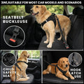 Dog Seat Belt for Car, 3-in-1 Adjustable Dog Seatbelt