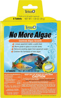 Tetra No More Algae Tablets for Aquariums, 8 Count