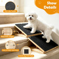 Adjustable Dog Ramp for Stairs - 3 Pack, Dog Stairs for Small Dogs
