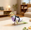 2Pcs Portable Bird Carrier Bag, Escape Resistant Parrot Carrier Bag Harness, Walking Outfit Anti-Scratch Protective Clot