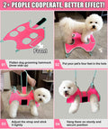 Kkiimatt Dog Grooming Hammock, Small Dog Hammock for Nail Trim, Hanging Harness for Claw Care,Grooming Sling Holder Hang