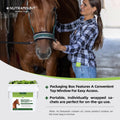 Horse Ground Flaxseed Feed, Natural High-Fat Flaxseed Meal for Horses, Coat Shine & Daily Feed Mix, Easy-to-Digest Horse