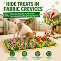 Snuffle Mat for Dogs Cats Puppies Rabbits, Tulip Floral 60x40cm