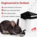 RentACoop 64oz Small Animal Drinker with Auto-Fill Metal Cup