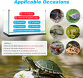 SKARUS Standing Turtle Basking Platform Ramp for 15-75 Gallon Aquariums