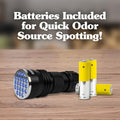 Simple Solution Spot Spotter HD UV LED Urine Detector, Dog Urine Stains, Blacklight Flashlight to Find Pet Urine Stains and Odors on Carpet and Furniture, 1 Light